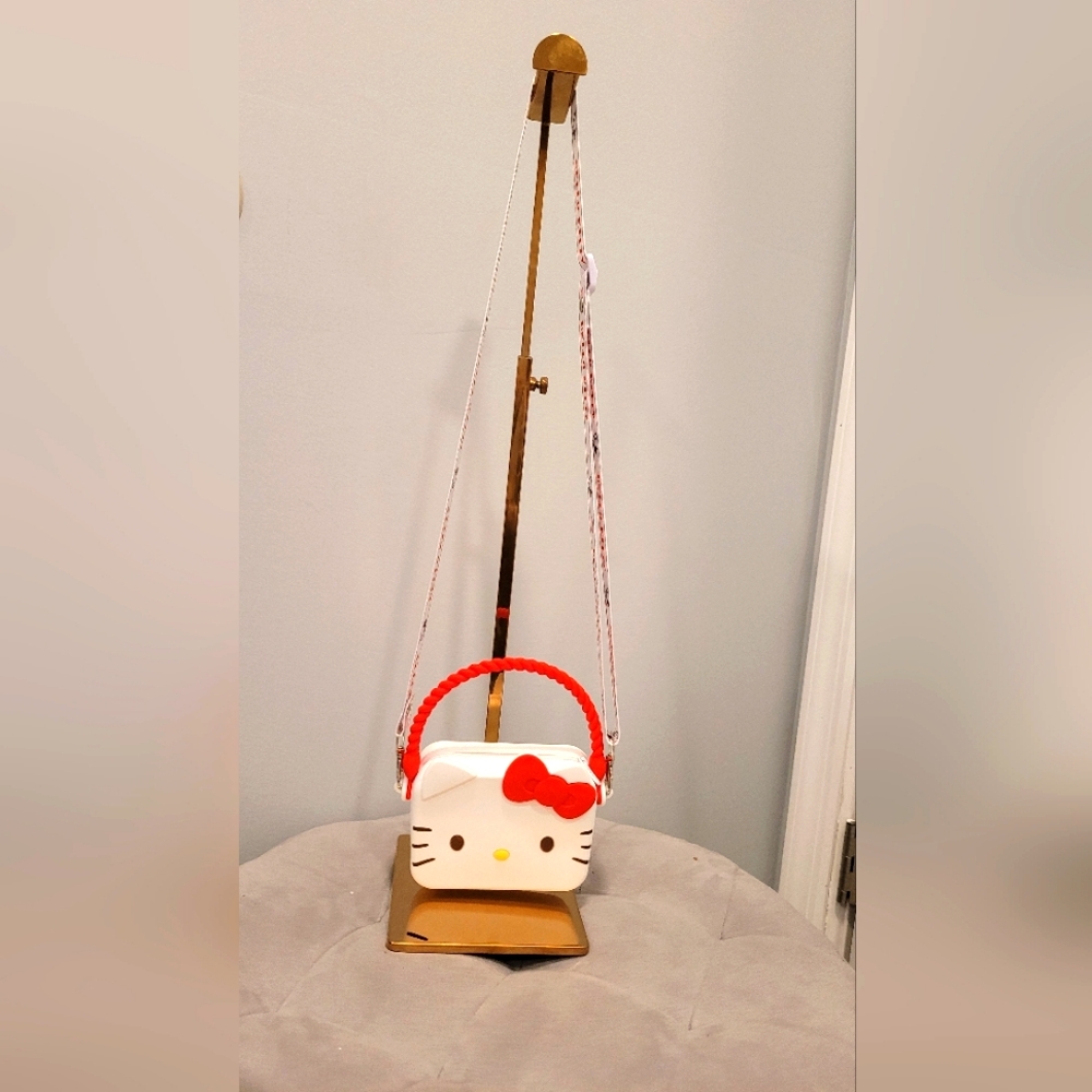 Hello Kitty White and Red Crossbody Bag NIP